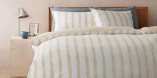 Wrap yourself in comfort with our new in bedding.